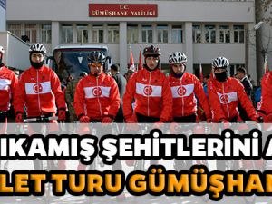 7.SARIKAMIŞ ŞEHİTLERİNİ ANMA BİSİKLET TURU GÜMÜŞHANE’DE