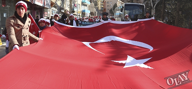 Gümüşhane Sarıkamış Şehitleri için Yürüdü galerisi resim 11