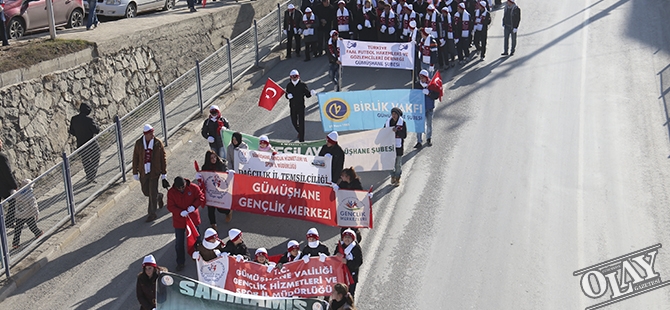 Gümüşhane Sarıkamış Şehitleri için Yürüdü galerisi resim 16