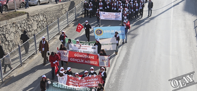 Gümüşhane Sarıkamış Şehitleri için Yürüdü galerisi resim 16