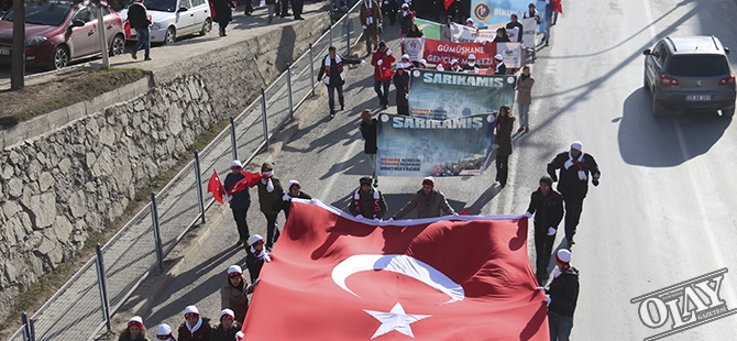 Gümüşhane Sarıkamış Şehitleri için Yürüdü galerisi resim 17