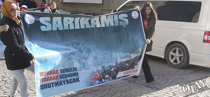 Gümüşhane Sarıkamış Şehitleri için Yürüdü galerisi resim 9