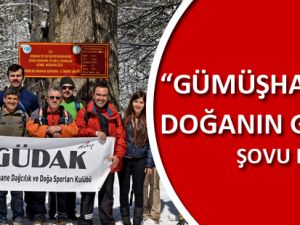 “GÜMÜŞHANE’DE DOĞANIN GÖRSEL ŞOVU BAŞLADI”