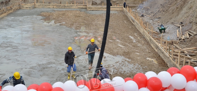 Köse İrfan Can Meslek Yüksek Okulu öğrenci yurdunun temeli atıldı galerisi resim 4