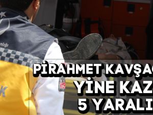 Gümüşhane’de Trafik Kazası:5 Yaralı