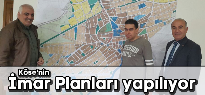 Köse'nin İmar Planları yapılıyor