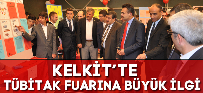 KELKİT’TE TÜBİTAK FUARINA BÜYÜK İLGİ