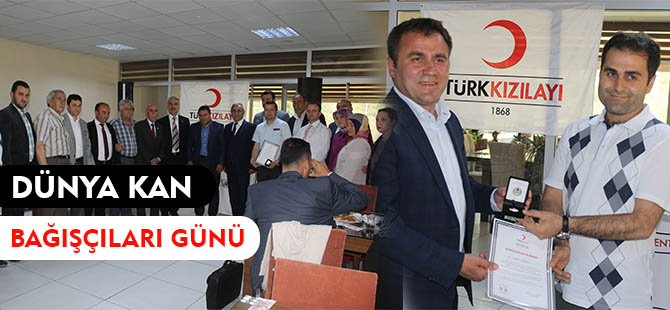 DÜNYA KAN BAĞIŞÇILARI GÜNÜ