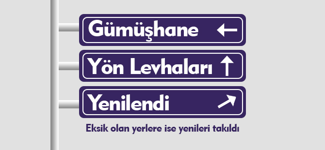 YÖN LEVHALARI YENİLENDİ