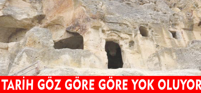 TARİH GÖZ GÖRE GÖRE YOK OLUYOR