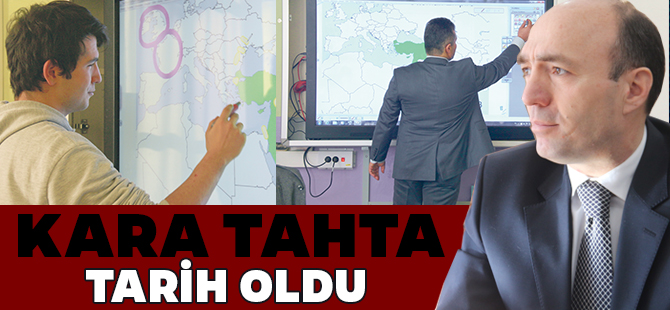 AKILLI TAHTA DÖNEMİ BAŞLADI