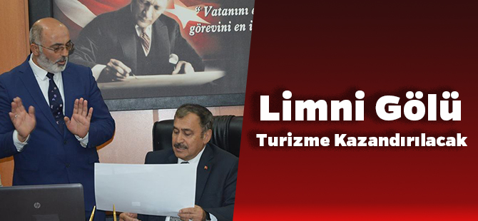 Limni Gölü Turizme Kazandırılacak