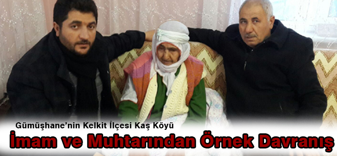 İmam ve Muhtardan Örnek Davranış