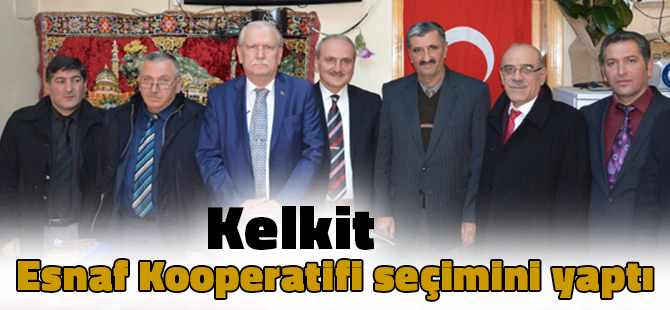 Kelkit Esnaf Kooperatifi seçimini yaptı