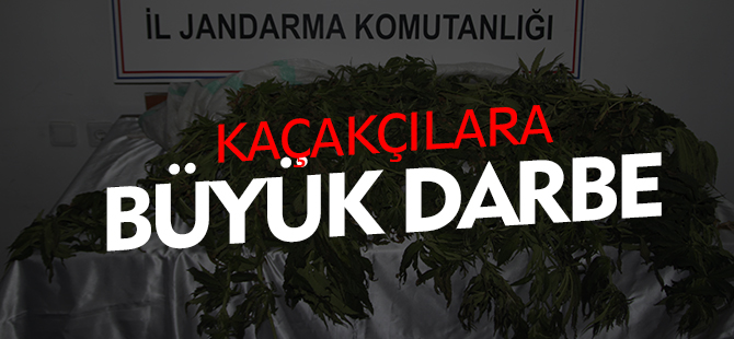 KAÇAKÇILARA BÜYÜK DARBE