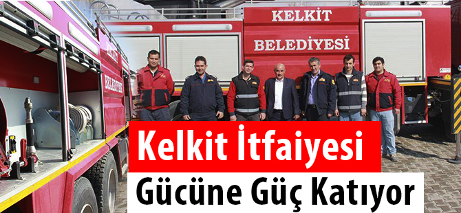 Kelkit İtfaiyesi Gücüne Güç Katıyor