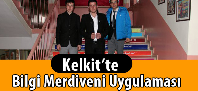 Kelkit’te bilgi merdiveni uygulaması