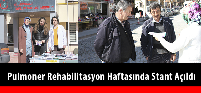 Pulmoner Rehabilitasyon Haftasında Stant Açıldı