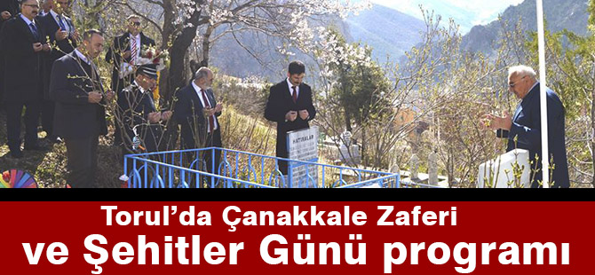 Torul’da Çanakkale Zaferi ve Şehitler Günü programı