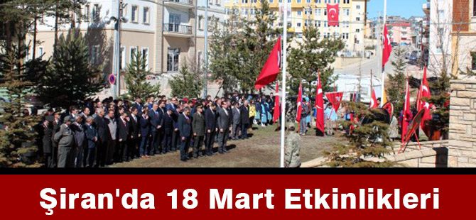 Şiran'da 18 Mart Etkinlikleri