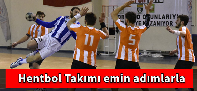 Hentbol Takımı emin adımlarla