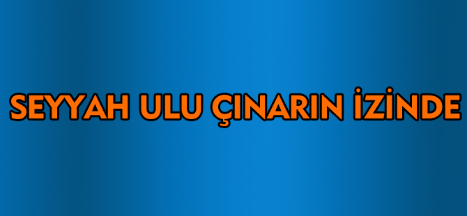 SEYYAH ULU ÇINARIN İZİNDE