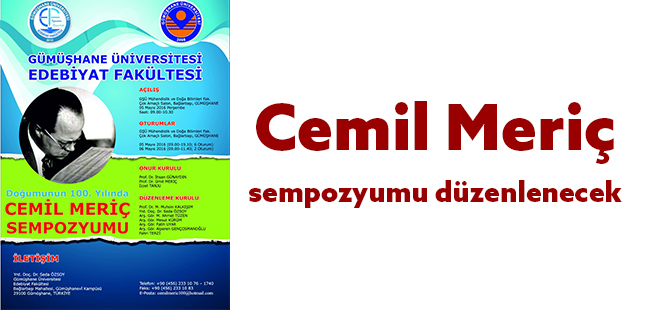 Cemil Meriç sempozyumu düzenlenecek