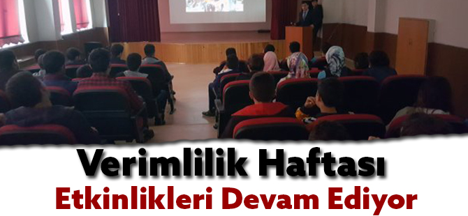 Verimlilik Haftası etkinlikleri devam ediyor