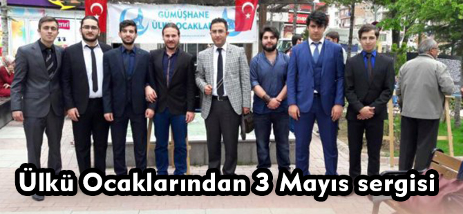 Ülkü Ocaklarından 3 Mayıs sergisi