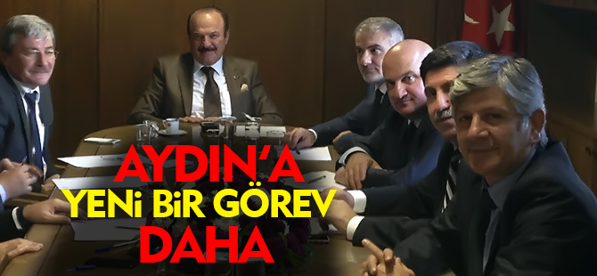 AYDIN'A YENİ BİR GÖREV DAHA