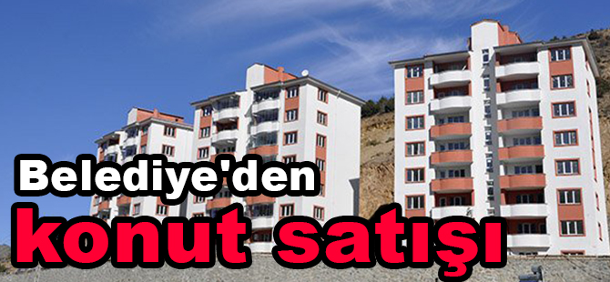 Belediye'den konut satışı