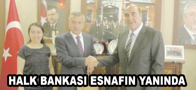 HALK BANKASI ESNAFIN YANINDA