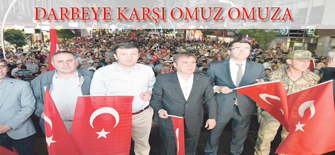 DARBEYE KARŞI OMUZ OMUZA