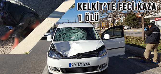 Kelkit'te trafik kazası: 1 ölü