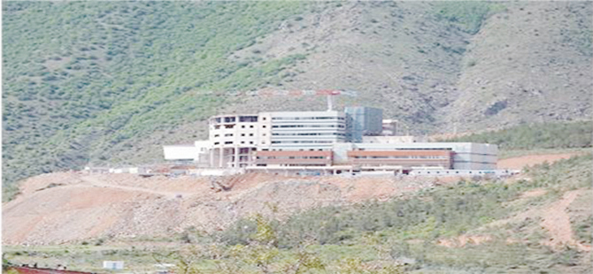 Yeni devlet hastanesinde son durum