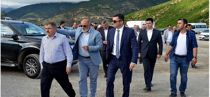 VALİ MEMİŞ’TEN LİMNİ GÖLÜ VE TORUL KALESİ ZİYARETİ