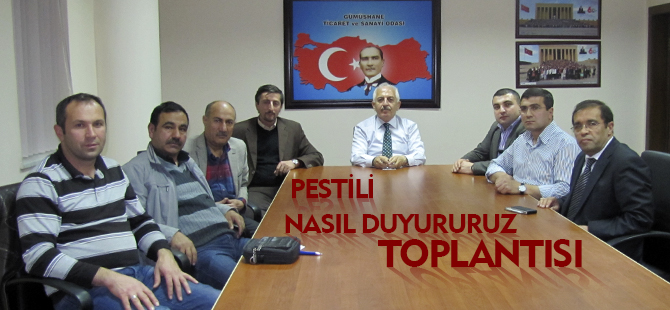 ''PESTİL'İ NASIL DUYURURUZ'' TOPLANTISI
