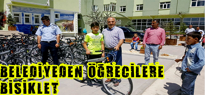 KÖSE BELEDİYESİNDEN ÖĞRENCİLERE BİSİKLET