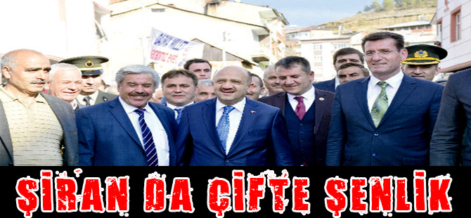 ŞİRAN’DA ÇİFTE ŞENLİK