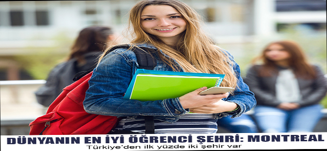 DÜNYANIN EN İYİ ÖĞRENCİ ŞEHRİ: MONTREAL