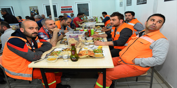 AVRUPA'NIN EN UZUN TÜNELİNDE İFTAR