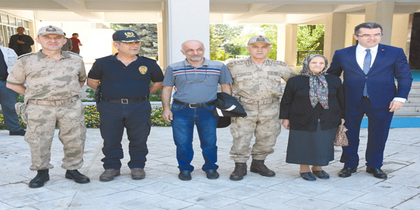 JANDARMA GENEL KOMUTANI GÜMÜŞHANE'DE