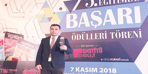 KESLER OKULLARINA ÖDÜL