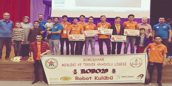 GÜMÜŞ ROBOTLARDAN 7 MADALYA