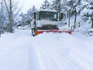 KAR YAĞIŞI ULAŞIMI ETKİLEDİ