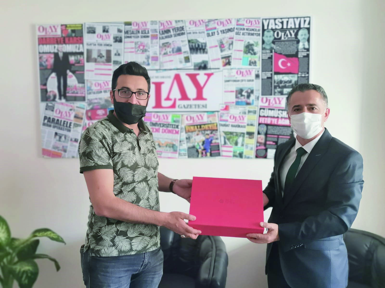 İletişim Başkanlığı Erzincan Bölge Müdürü Tekin’den Olay’a Ziyaret