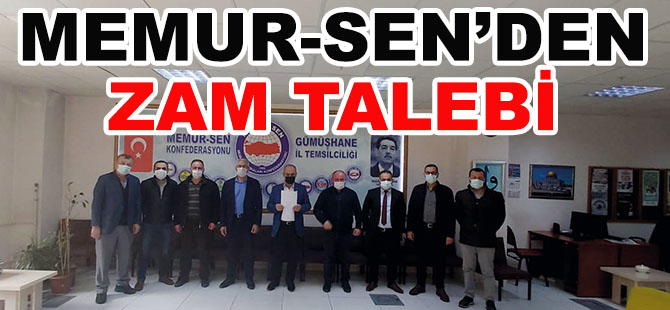 MEMUR-SEN’DEN ZAM TALEBİ