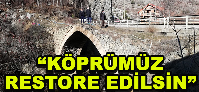 “KÖPRÜMÜZ RESTORE EDİLSİN”