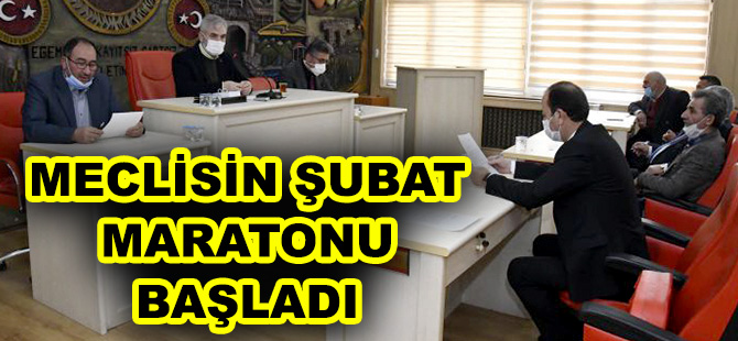 MECLİSİN ŞUBAT MARATONU BAŞLADI