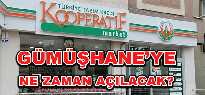 GÜMÜŞHANE’YE NE ZAMAN AÇILACAK?